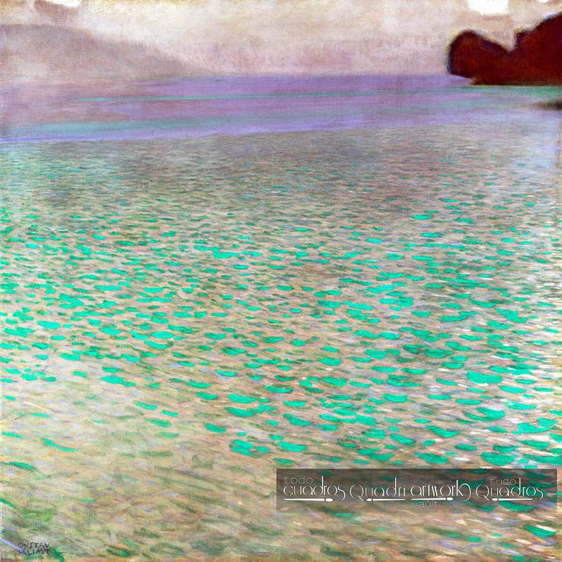 The Atersee Lake, Klimt
