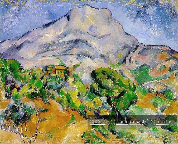 Road Before the Mountains, Sainte-Victoire, Cézanne