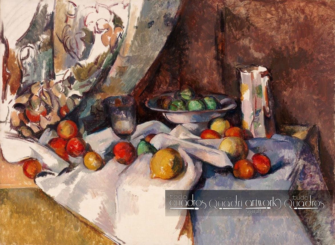 Still Life with Apples, Cézanne