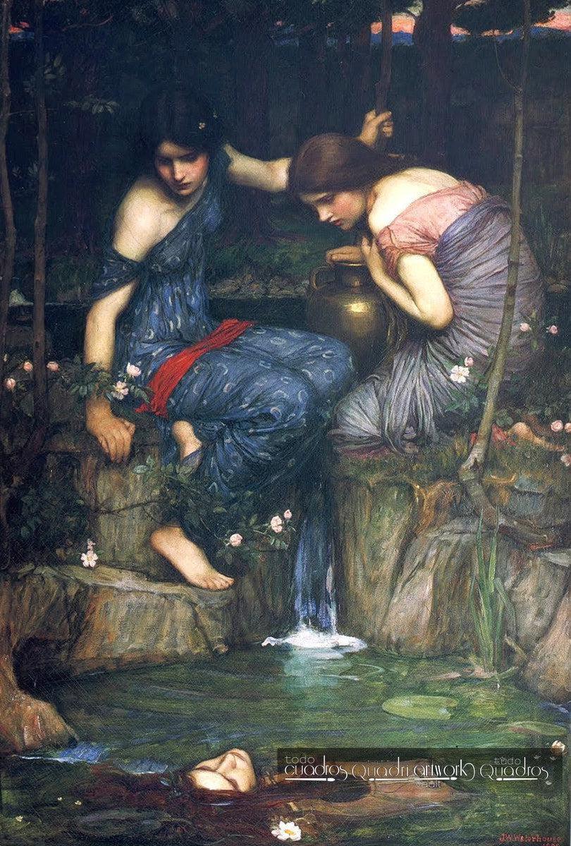Nymphs Finding the Head of Orpheus, J. W. Waterhouse