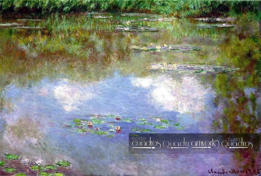 Water-Lily Pond (The Clouds), Monet