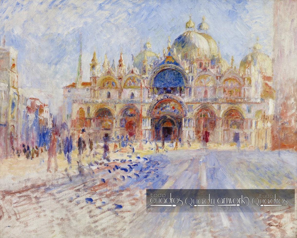 The Piazza San Marco, Renoir