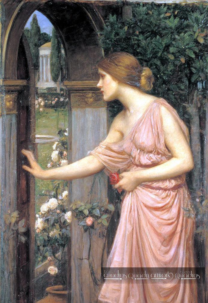 Psyche Opening the Door into Cupid's Garden, J. W. Waterhouse