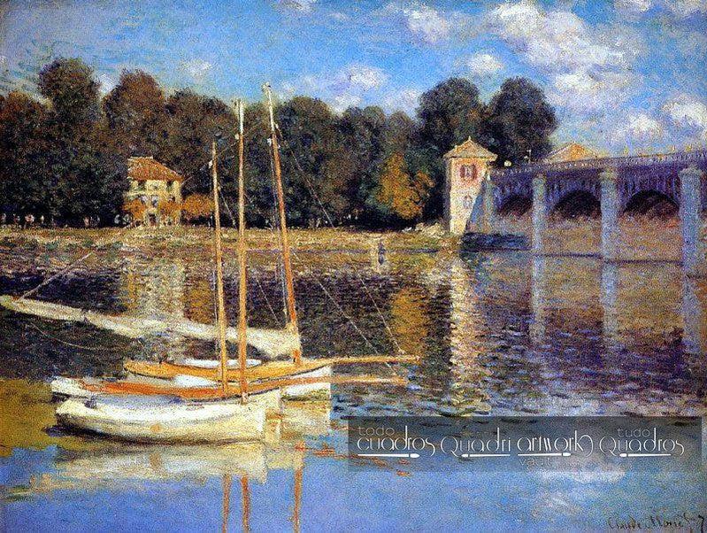 Argenteuil Bridge, Monet