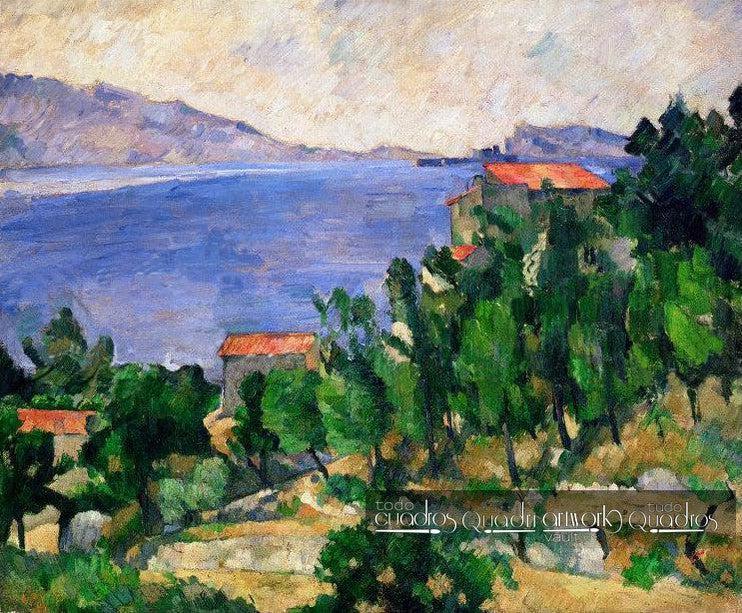 View of Mount Marseilleveyre, Cezanne