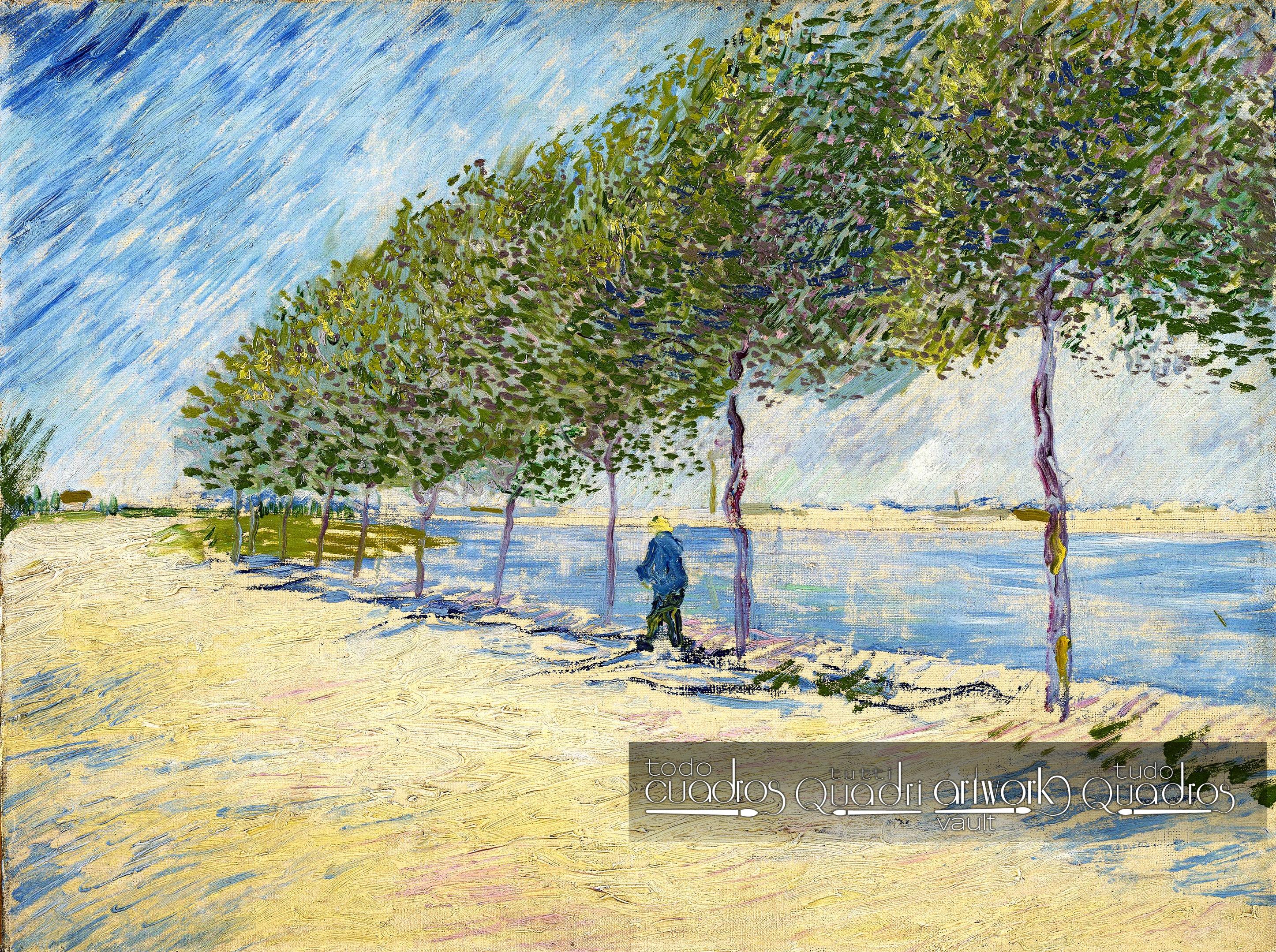Along the Seine, Van Gogh