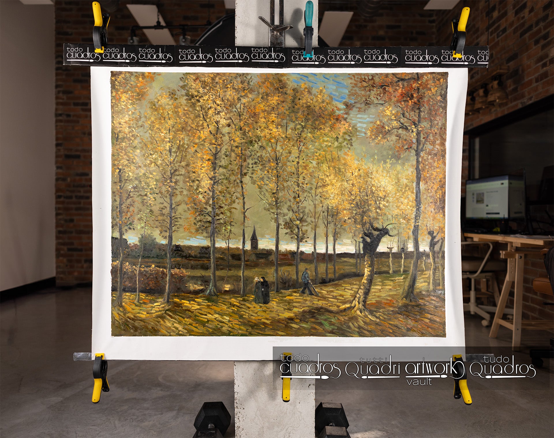 Poplars near Nuenen, Van Gogh