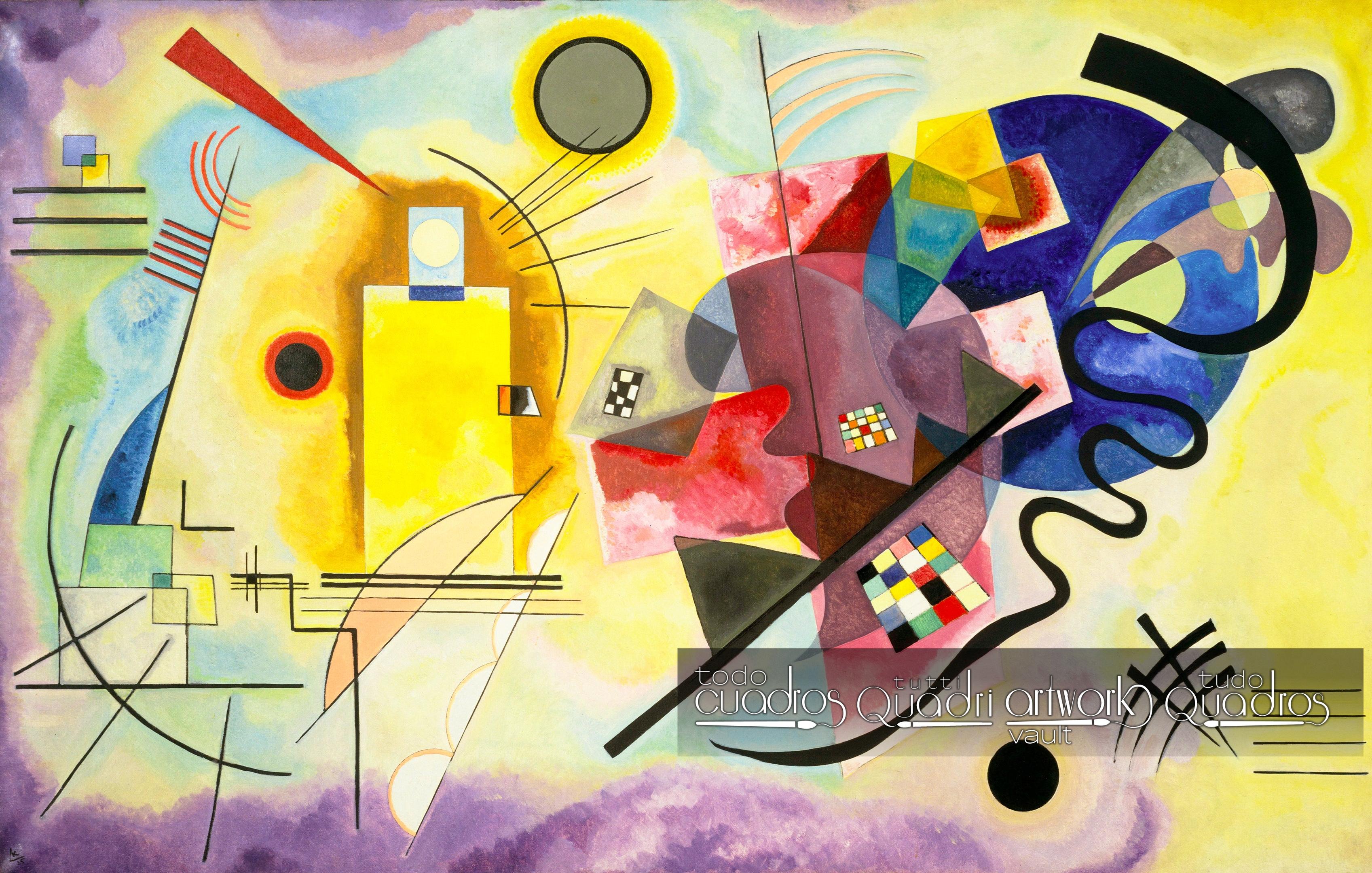 Yellow-Red-Blue, Kandinsky