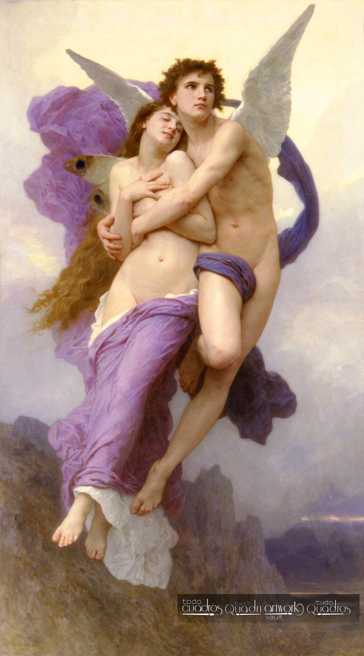 The Abduction of Psyche, Bouguereau