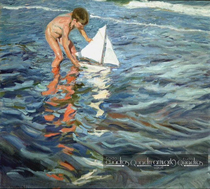 The Little Sailing Boat, Sorolla