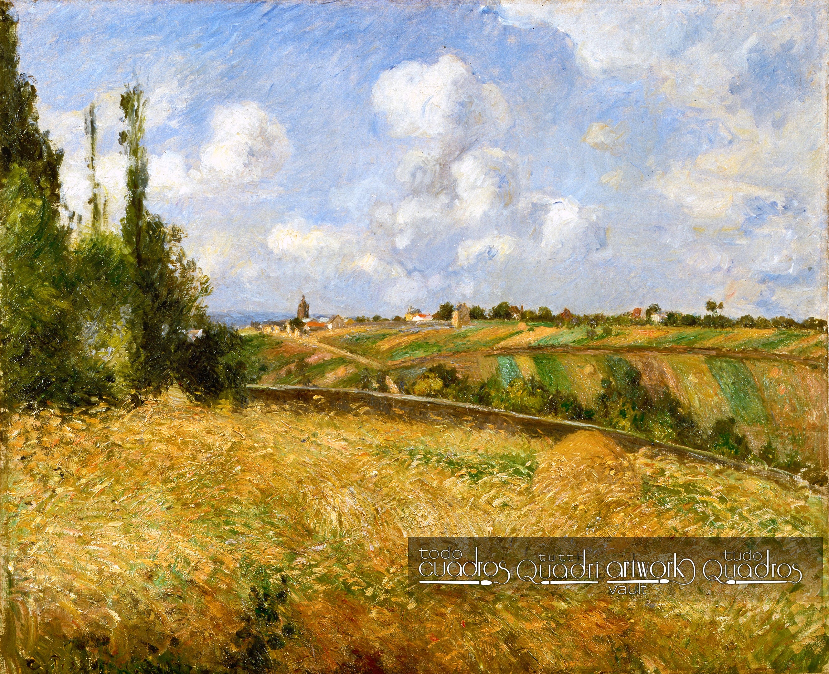 A Rye Field, Pissarro