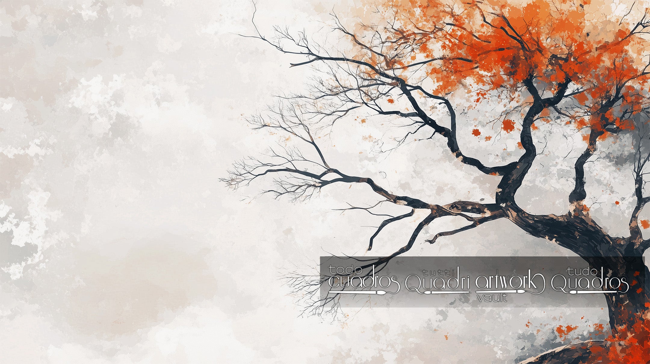 グラフィックアート Biwako360 (autumn) autumn forest art print