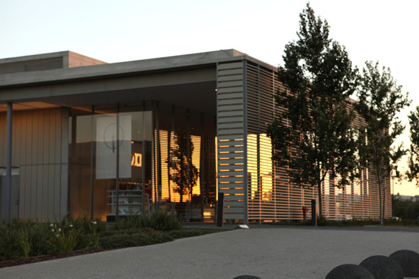 Main entrance of the building.