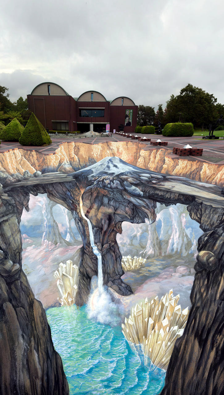 Artistic fantasy with perspective.