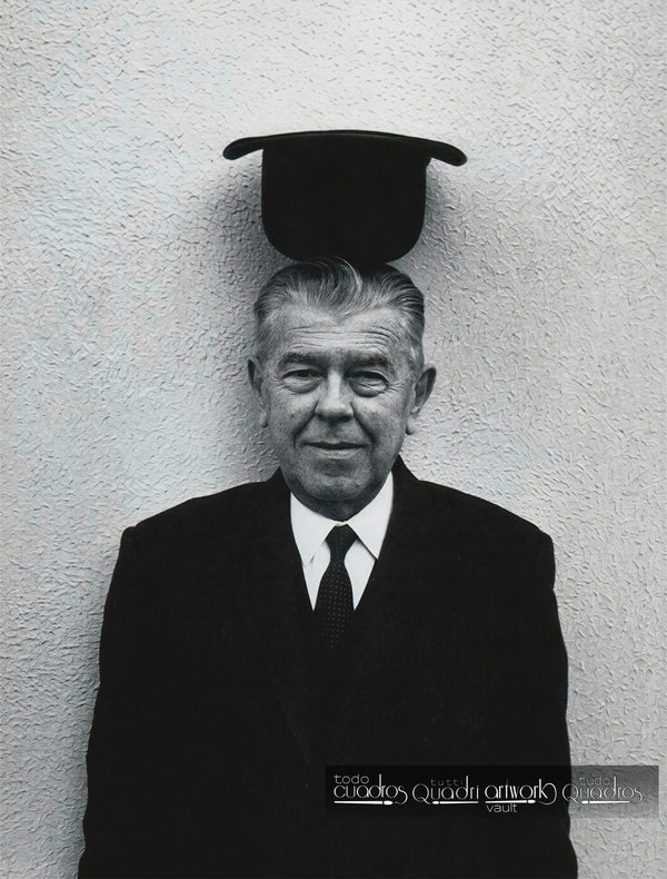 Photo of R. Magritte.