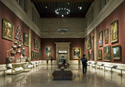Large gallery inside