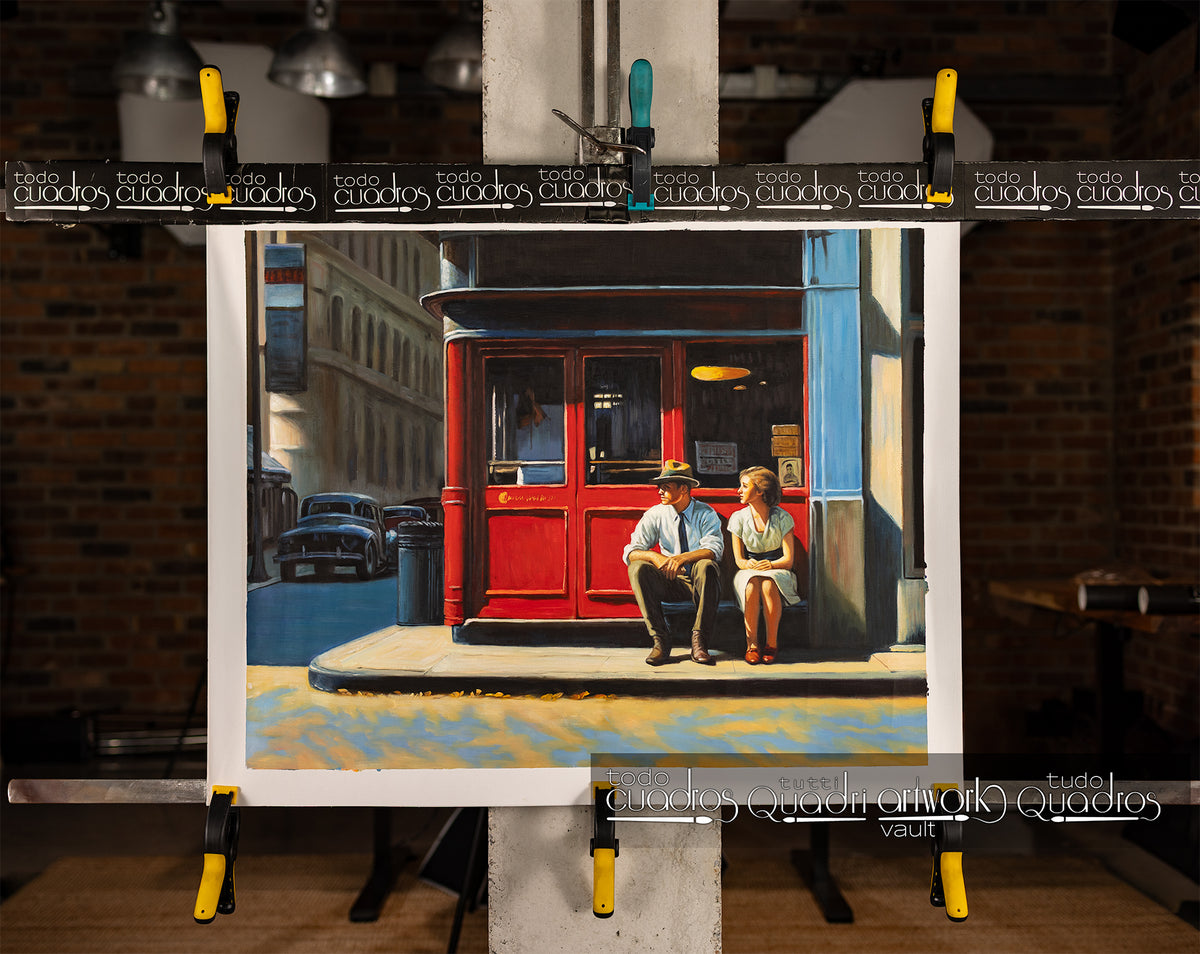 The Shared Waiting, Hopper Style