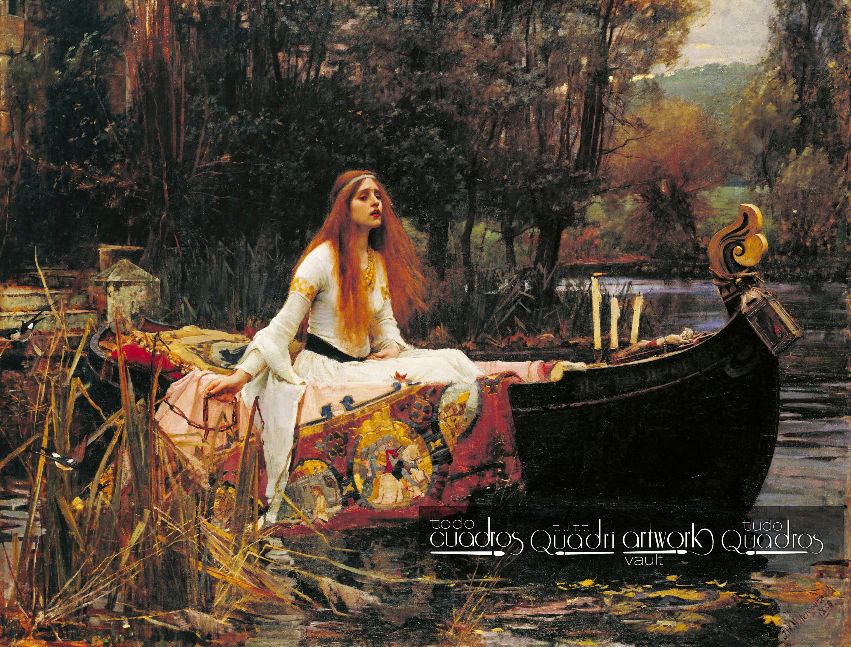 The Lady of Shalott, J. W. Waterhouse