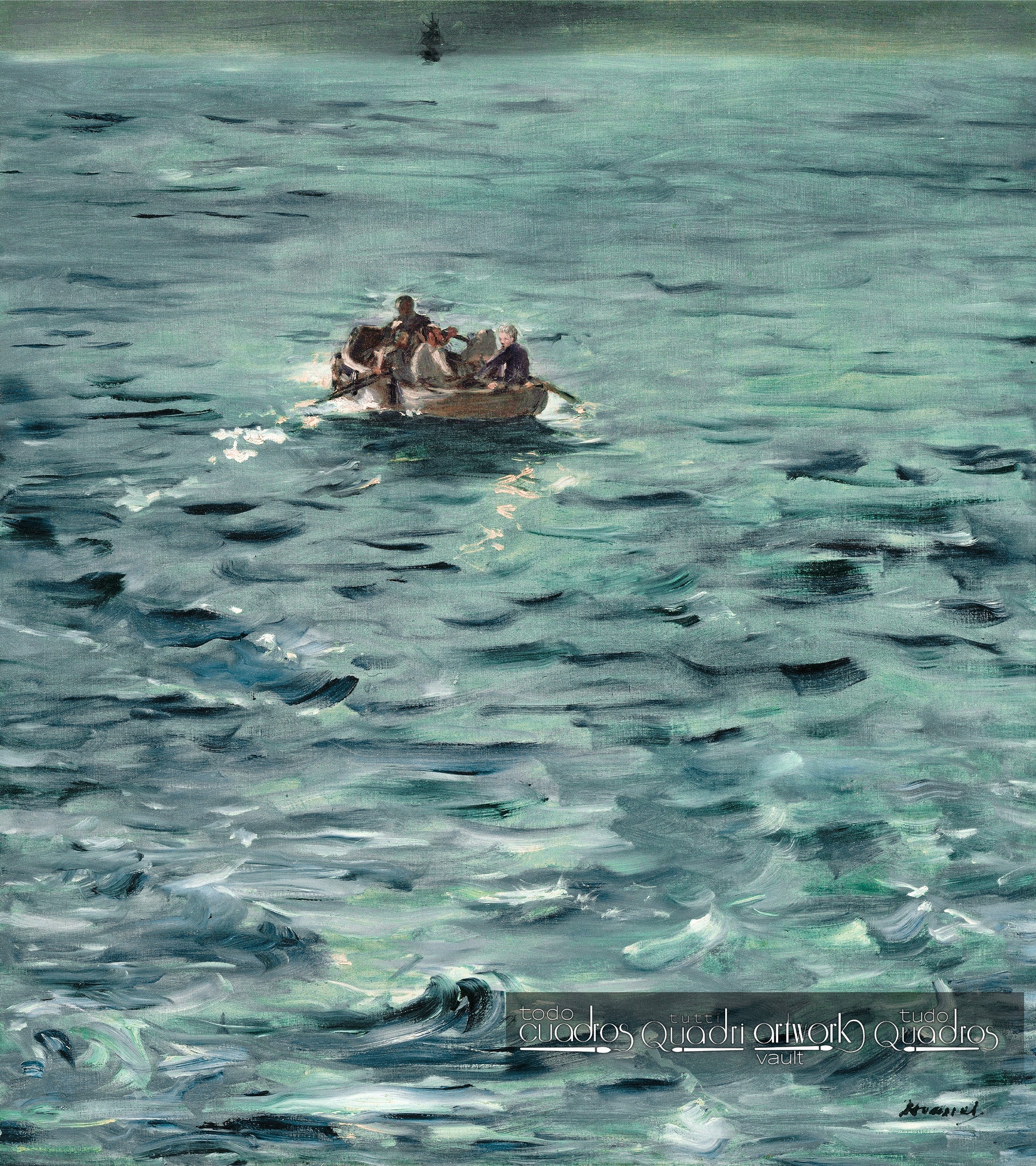 Rochefort's Escape, Manet