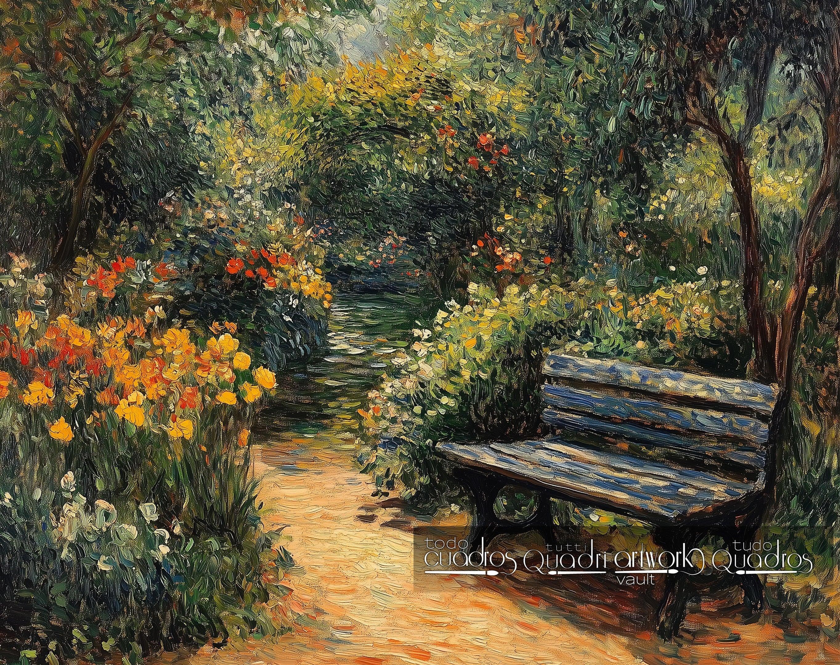 Van Gogh's Garden, Van Gogh style
