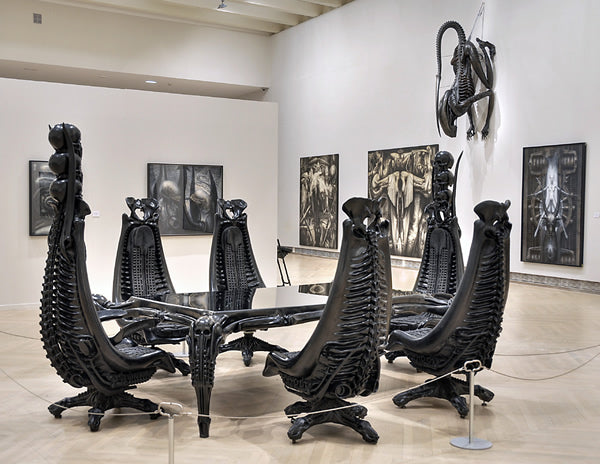 Giger's furniture design.