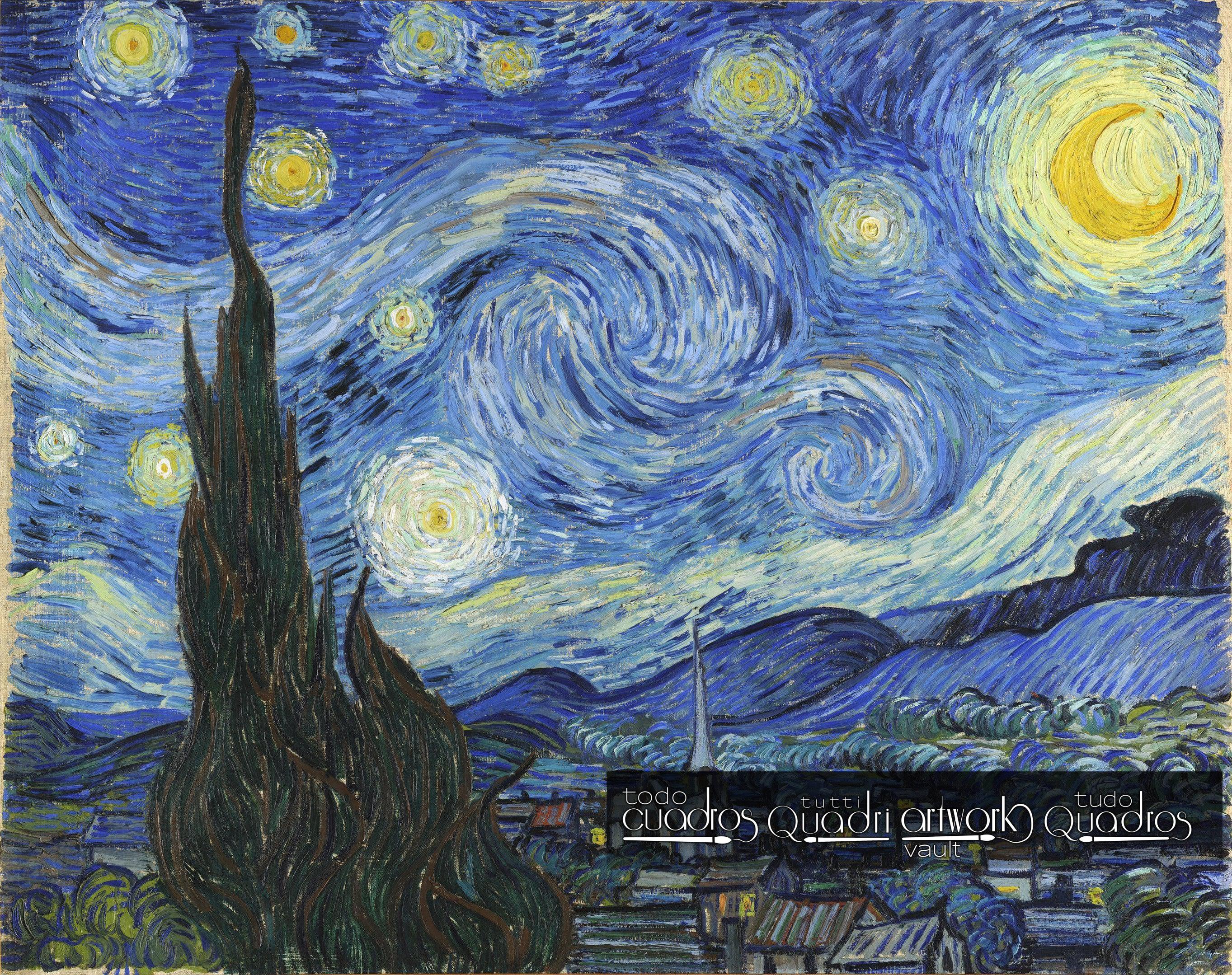 The Starry Night, Van Gogh