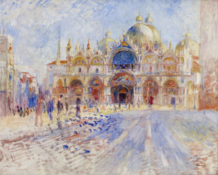 The Piazza San Marco, Renoir