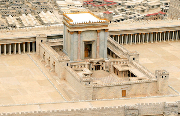 Miniature work of Solomon's Temple.