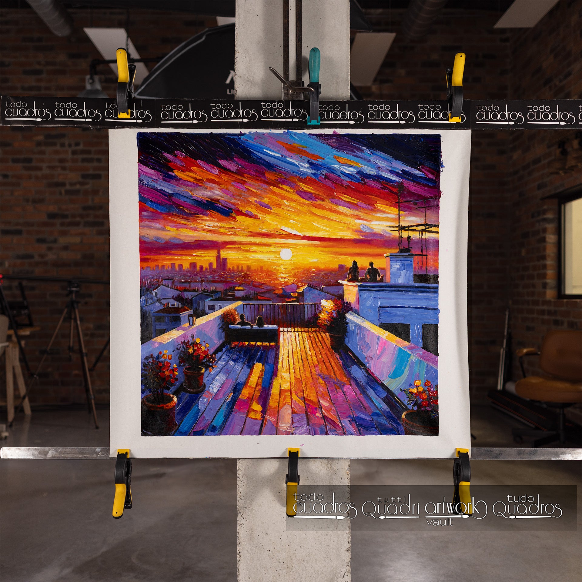 Sunset Over the Metropolis