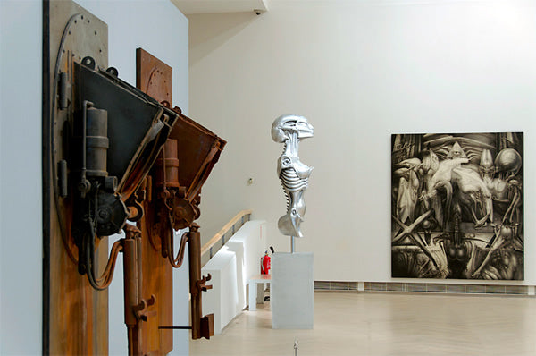 Exhibition of artistic objects.
