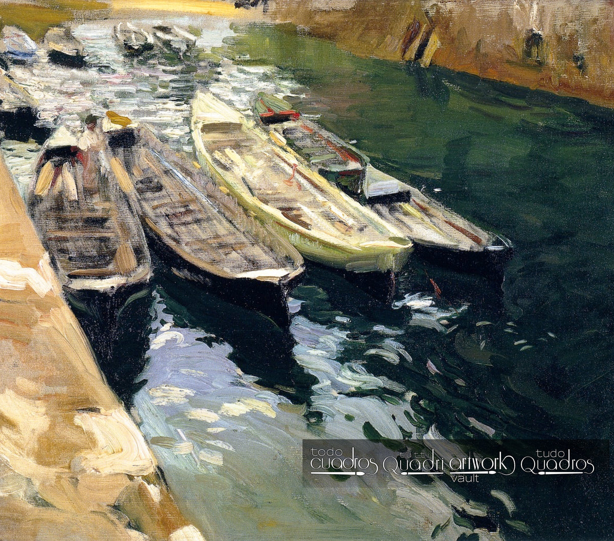 Boats at Rest, Sorolla