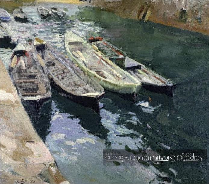 Boats at Rest, Sorolla