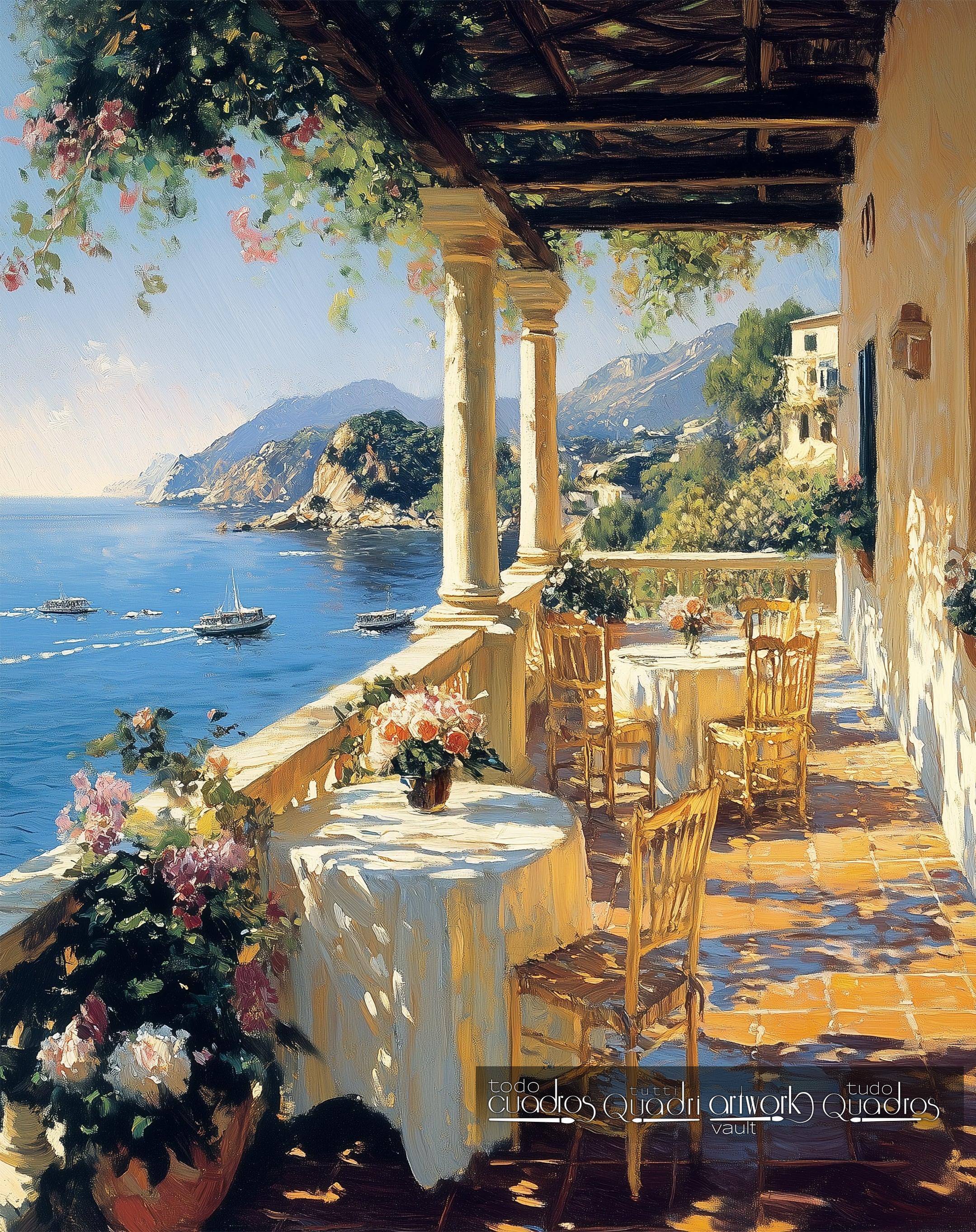 In the shelter of the sun, Sorolla style