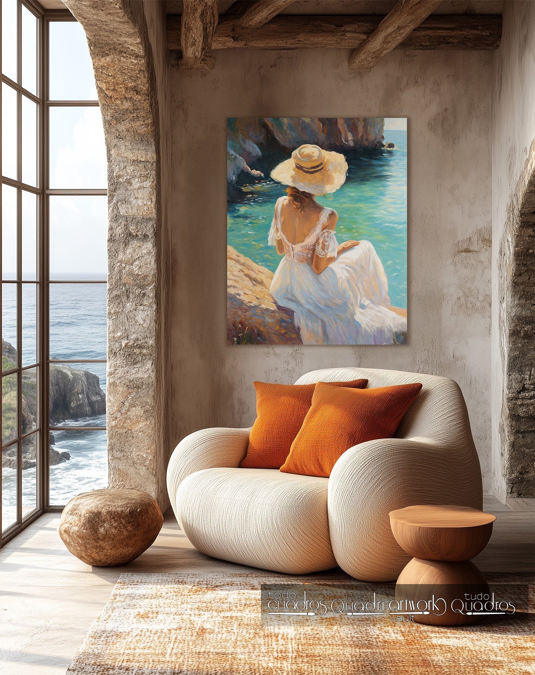 Lace breeze, Sorolla style