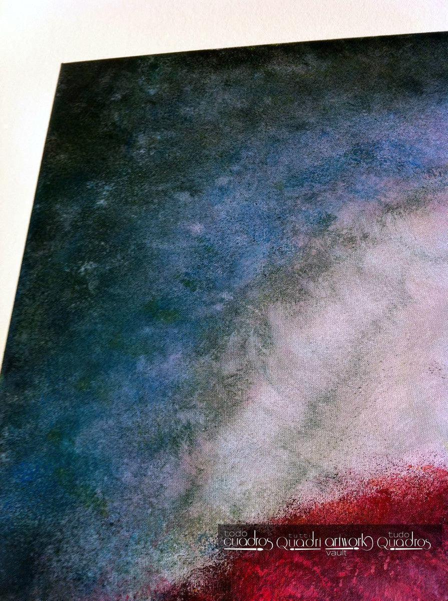 Painting "Red Line" <br /> A. Croxatto (2015)
