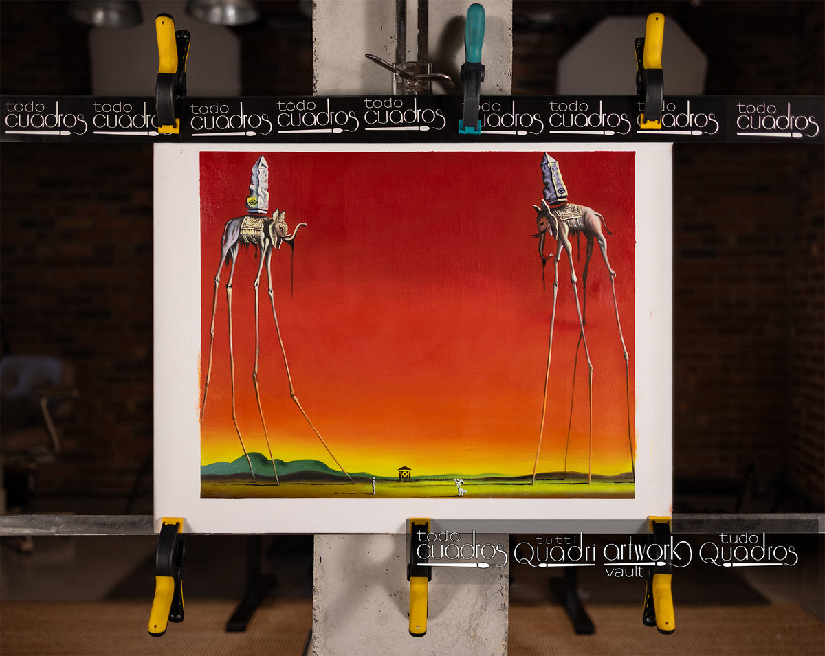 The Elephants, Dalí