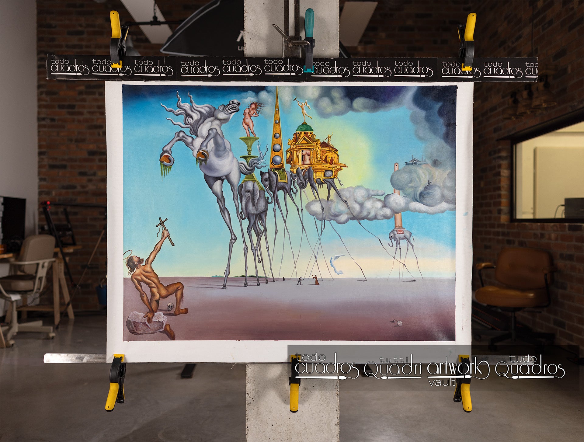 The Temptation of St. Anthony, Dalí