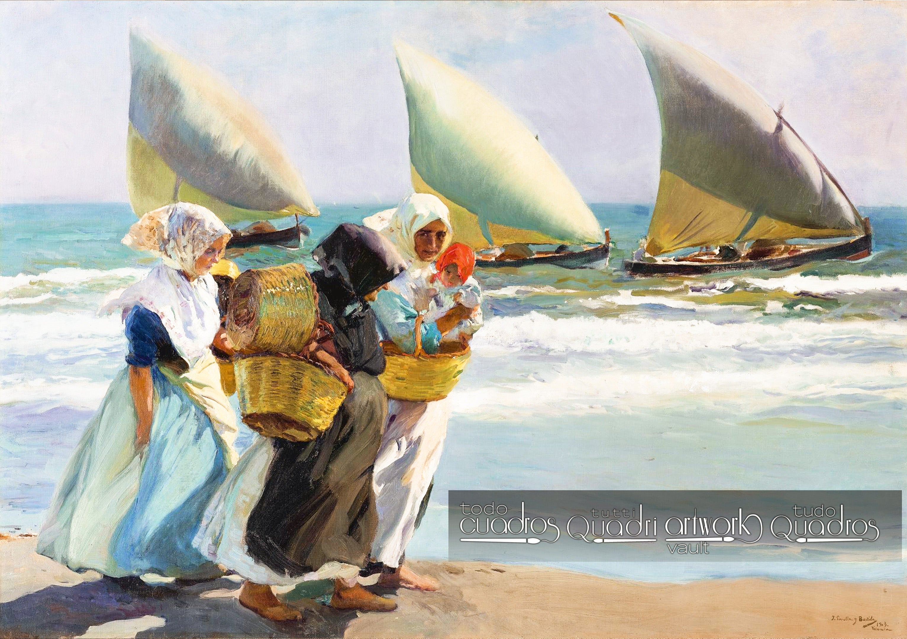 Three Sails, Sorolla