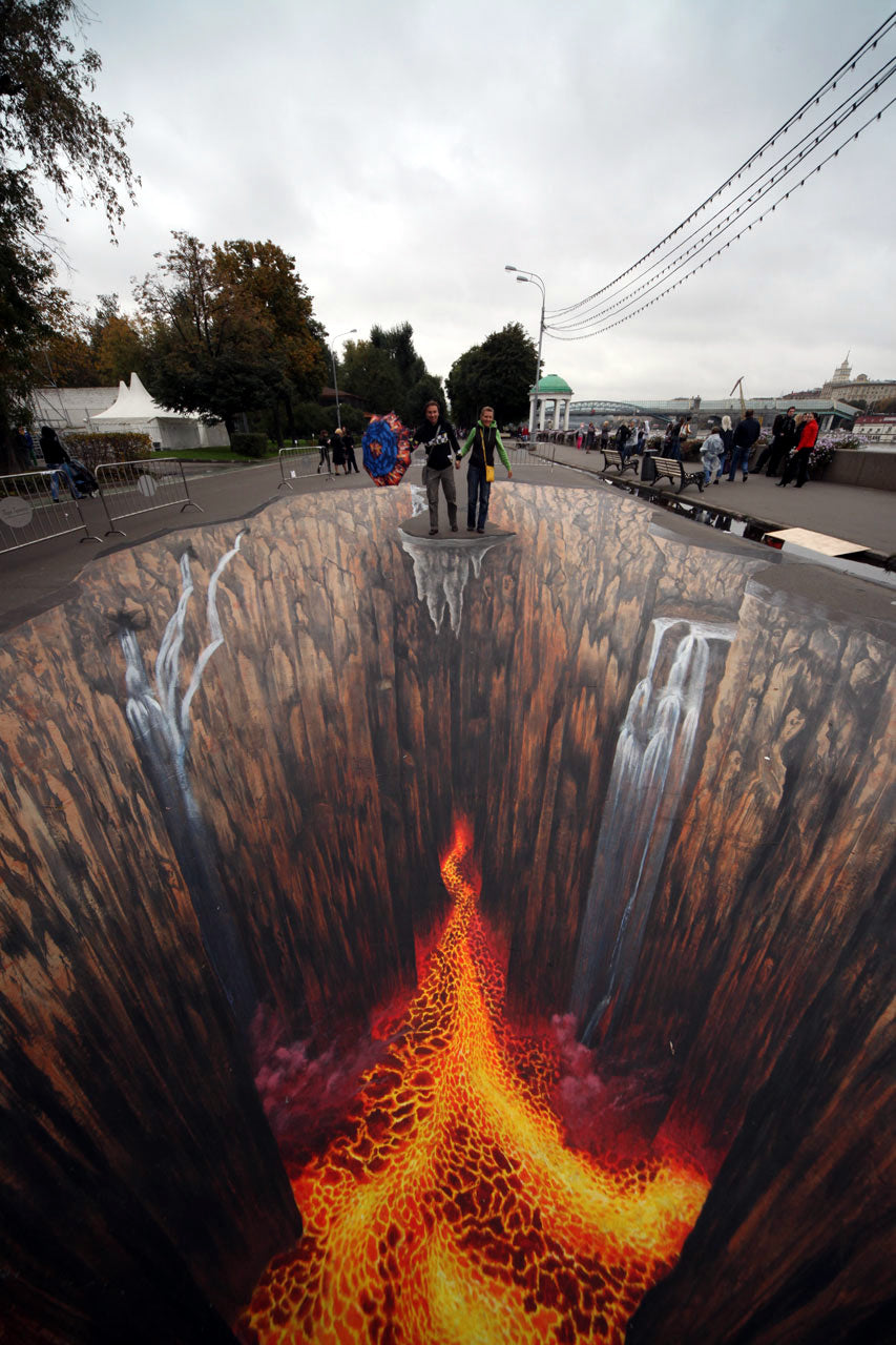 Tribute to the elements, 3D painting.