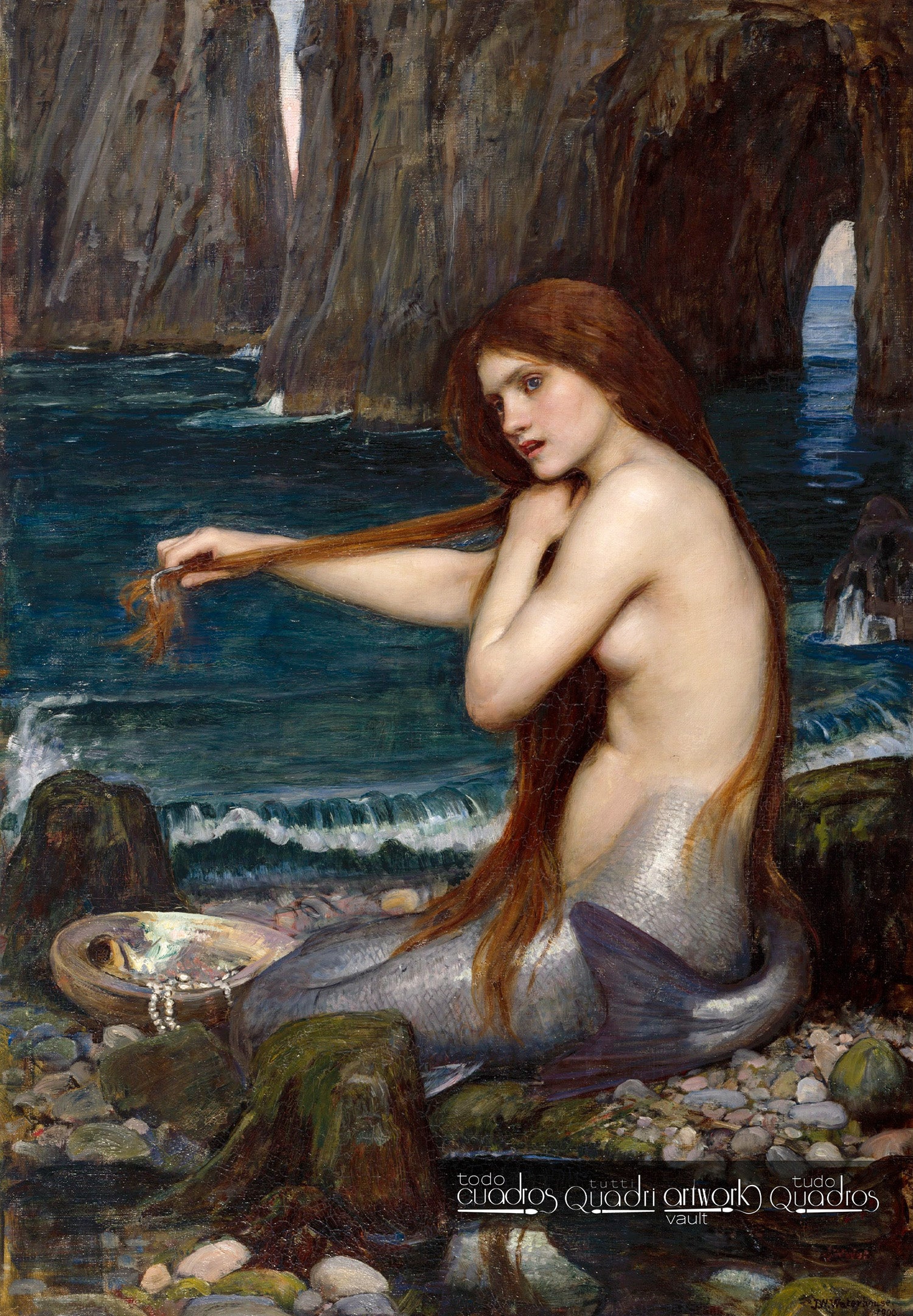 A Mermaid, J. W. Waterhouse