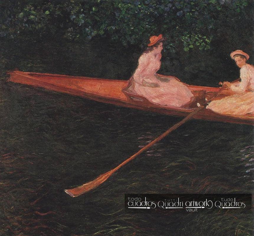 Boating on the River Epte, Monet