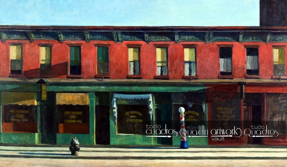 Early Sunday Morning, Hopper