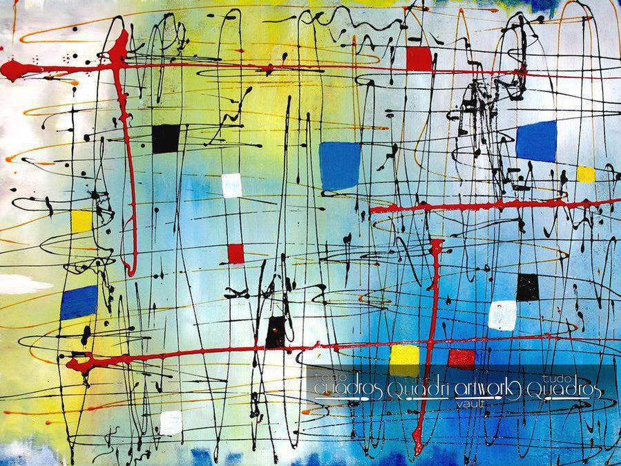Miró's Fantasy, Abstract