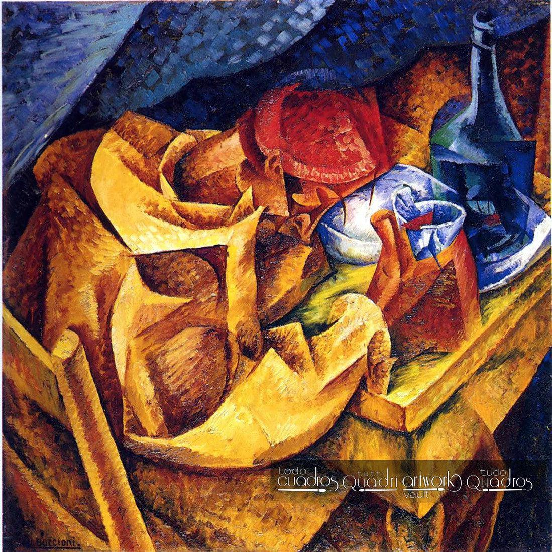 The Drinker, Boccioni