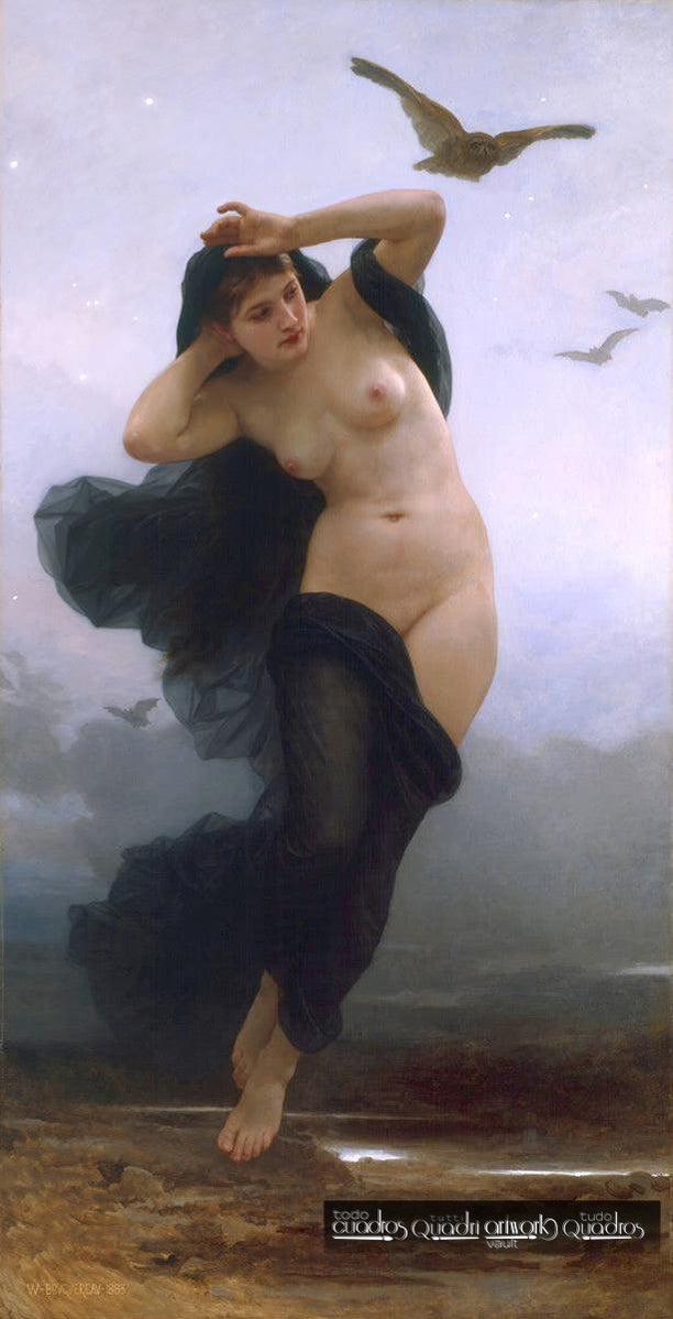 Night, Bouguereau