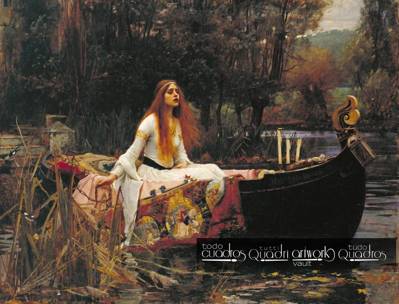 The Lady of Shalott, J. W. Waterhouse