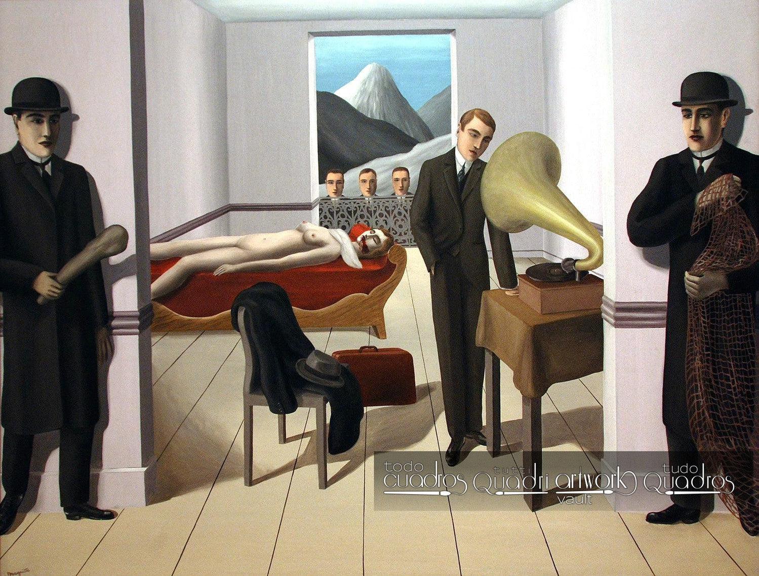 The Menaced Assassin, Magritte