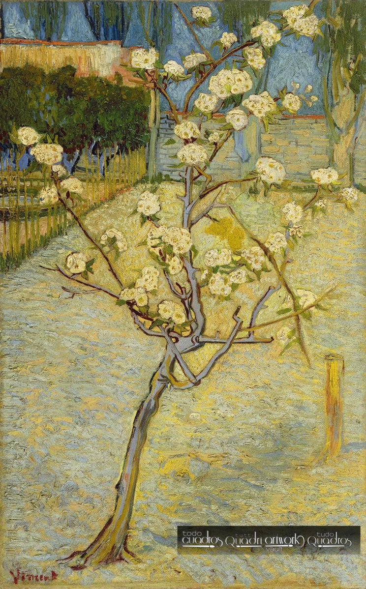 Small Pear Tree in Blossom, Van Gogh