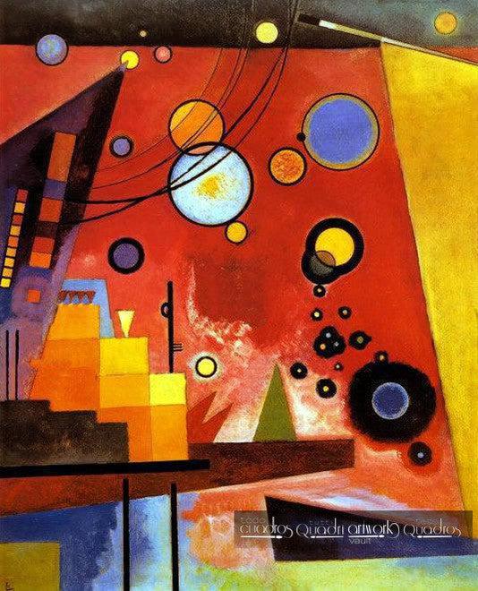 Heavy Red, Kandinsky
