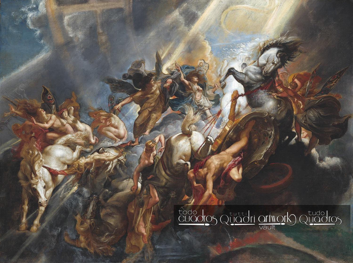 The Fall of Phaeton, Rubens
